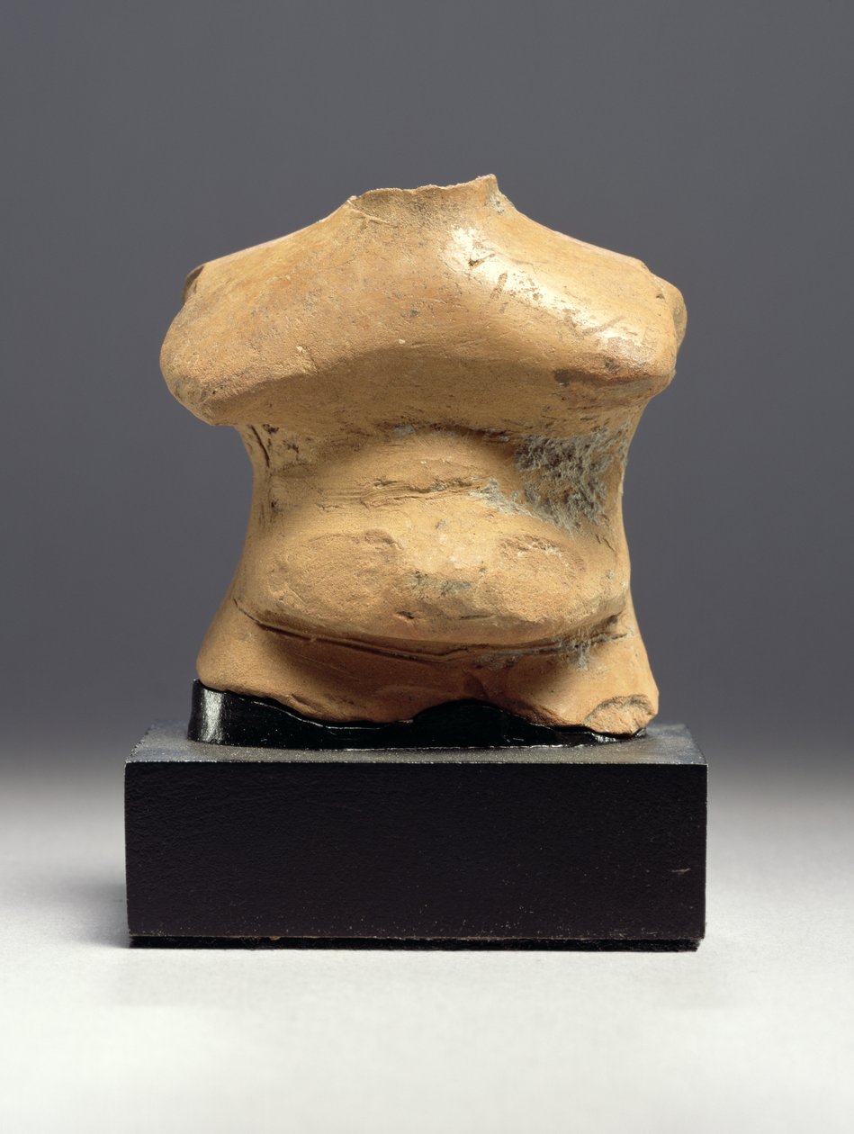 شكل مجزأ ، ثيساليان ، c.6000 قبل الميلاد (الطين) بواسطة العصر الحجري الحديث