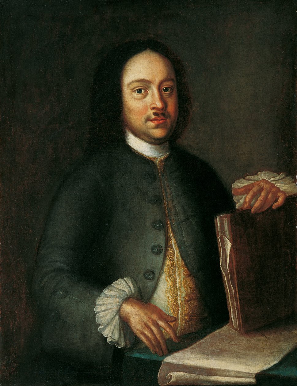 مهندس البلاط نيكولاس فرايهر فون باكاسي (1716-1790) بواسطة فنان غير معروف