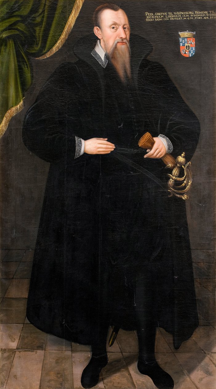 الكونت مارشال براهي الأكبر ، c.1581 بواسطة المدرسة الهولندية
