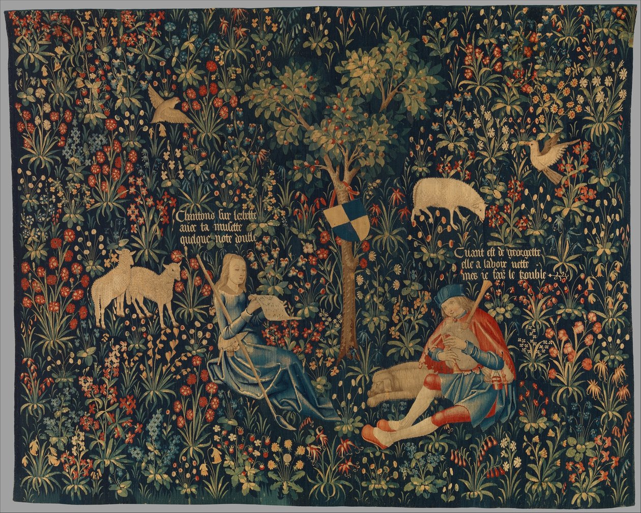 الراعي والراعي صنع الموسيقى ، c.1500-30 بواسطة المدرسة الهولندية