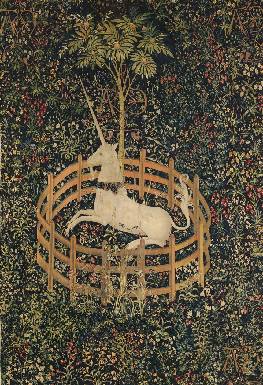 يونيكورن في الأسر ، c.1500 بواسطة المدرسة الهولندية