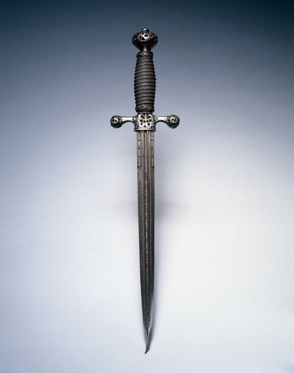 خنجر ، c.1620-50 (فولاذي بقبضة سلكية) بواسطة المدرسة الهولندية