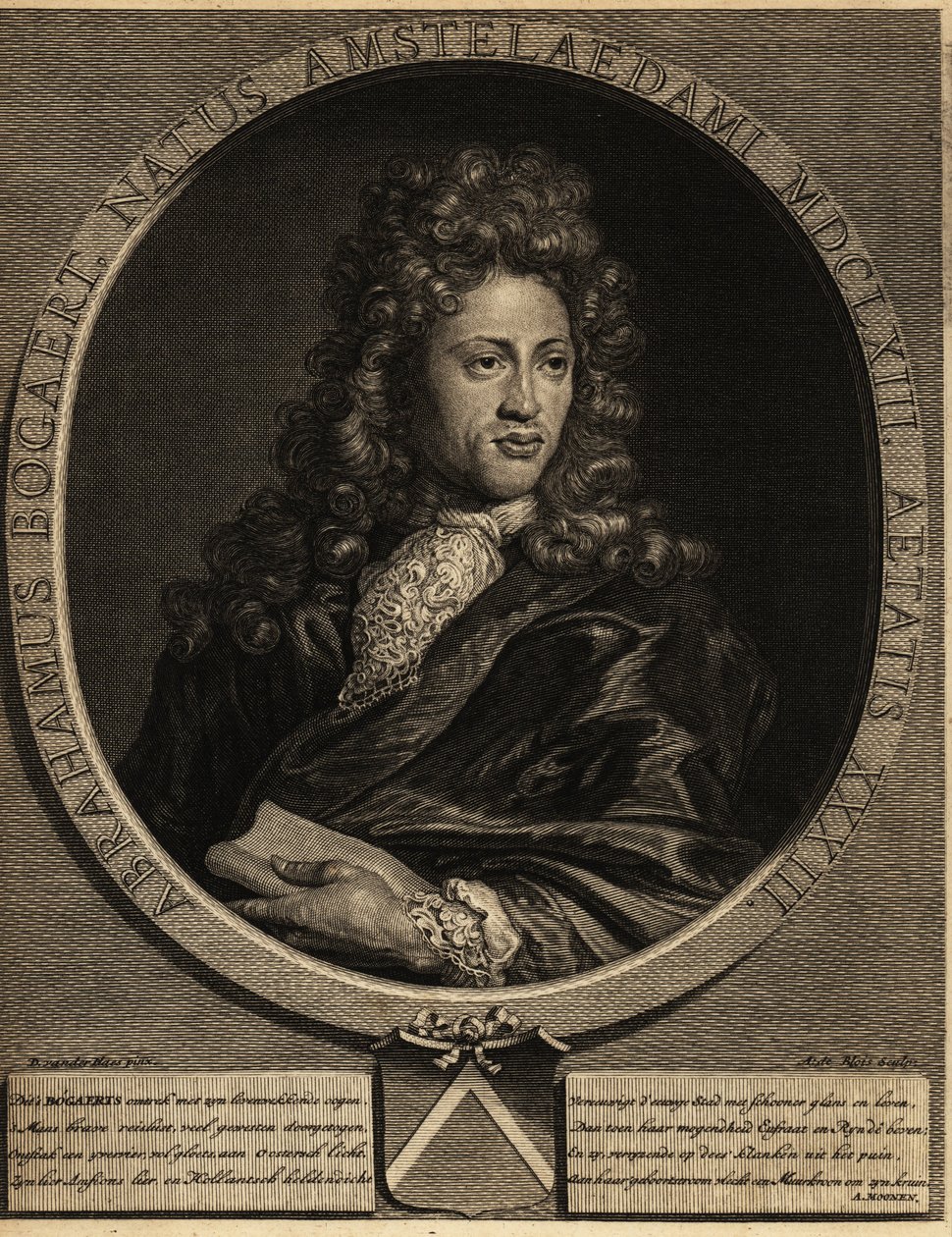 صورة لأبراهام بوغارت 1653-1727. بواسطة المدرسة الهولندية