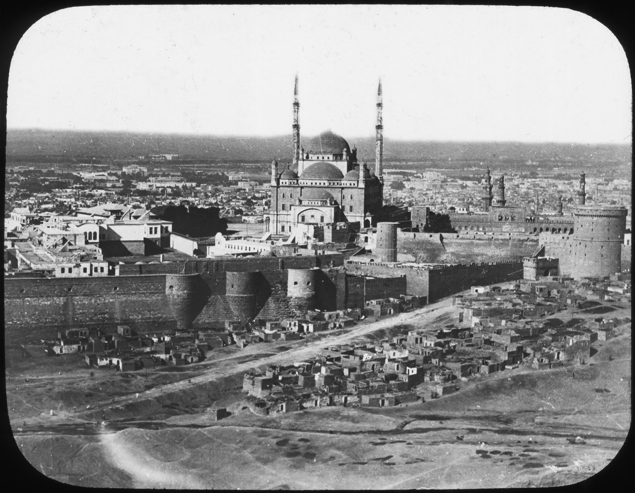 قلعة صلاح الدين ، القاهرة ، مصر ، c1890. بواسطة نيوتن وشركاه