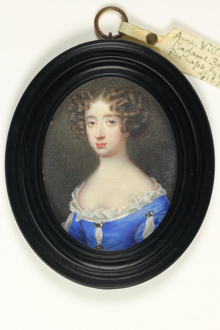 Anne Villiers, Madame Bentinck (watercolor on ivory) بواسطة نيكولاس (1667 1708) جيبسون ريتشارد أو ديكسون