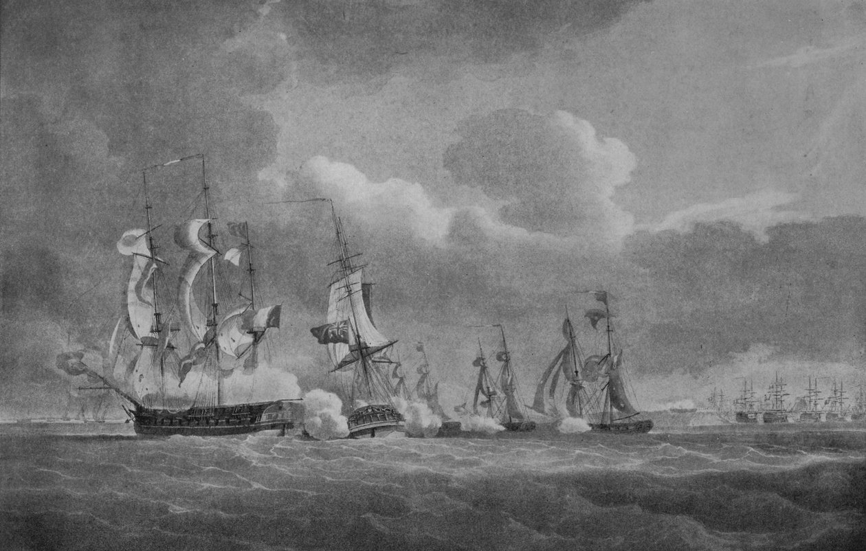 عمل جريء من اللورد كوكرين ، c1807 بواسطة نيكولاس بوكوك