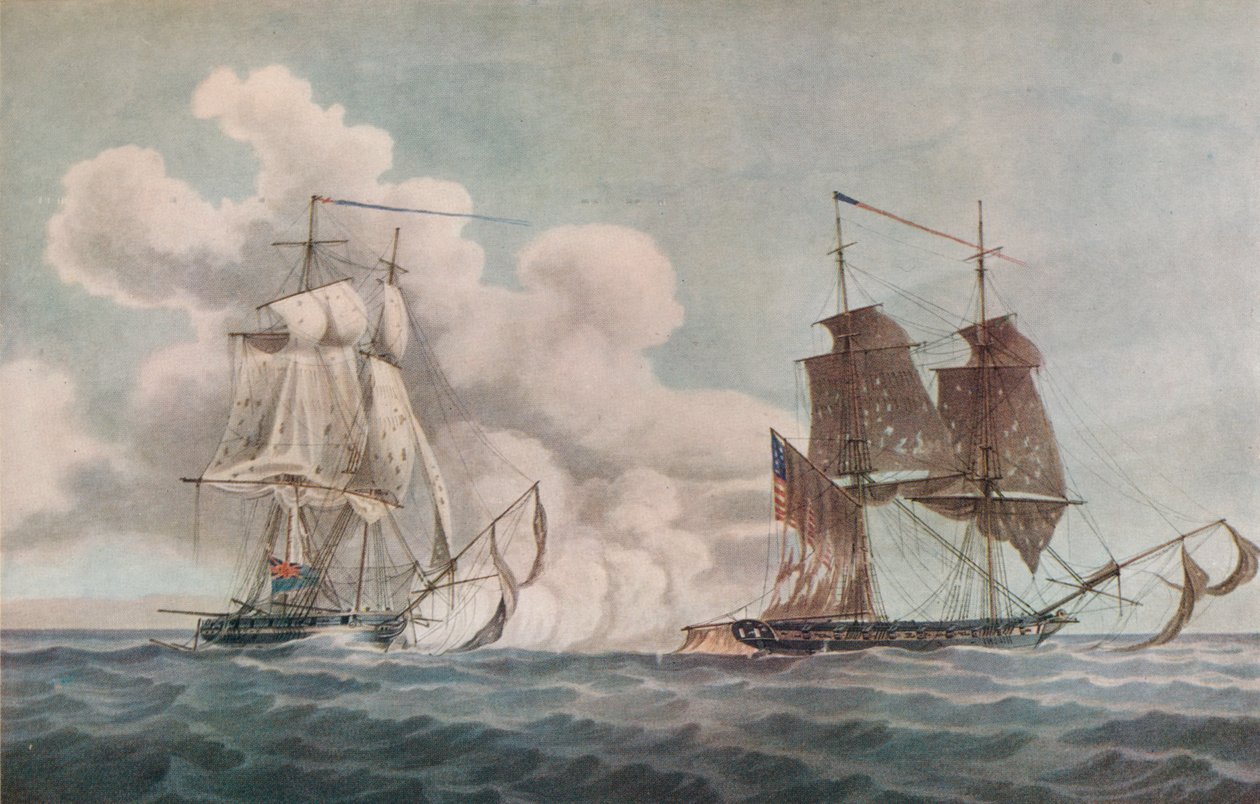 زورق الحزمة والخاص ، c1819 بواسطة نيكولاس بوكوك