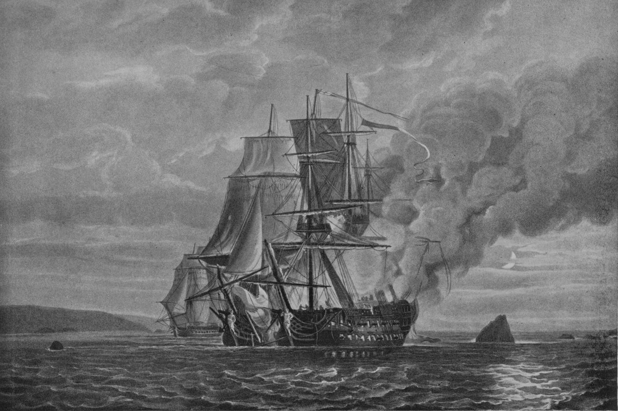 المريخ و LHercule ، c1799 بواسطة نيكولاس بوكوك