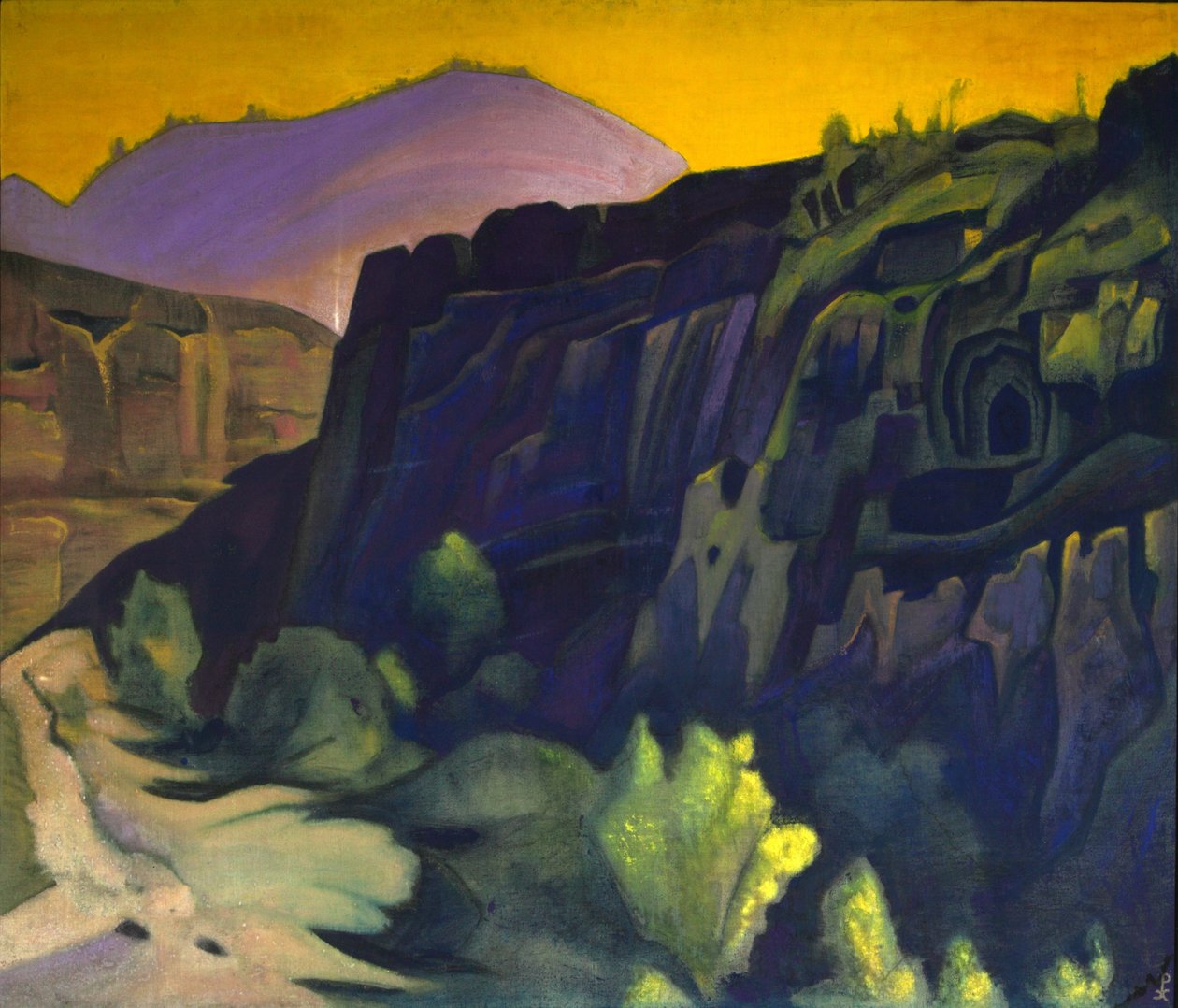اجانتا كيفز ، 1938. بواسطة نيكولاس رويريتش