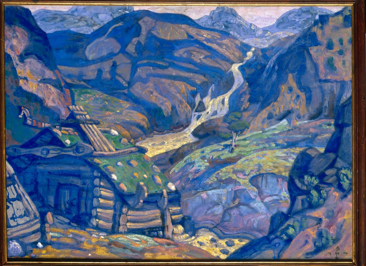 وسام "Peer Gynt" لهنريك إبسن ، 1912 بواسطة نيكولاس رويريتش