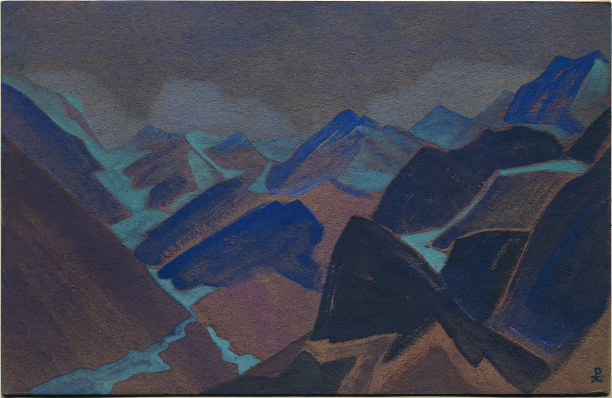 Glaciers of Lahul, 1936 بواسطة نيكولاس رويريتش