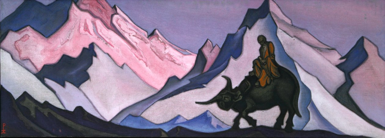 Laozi '، 1943. بواسطة نيكولاس رويريتش