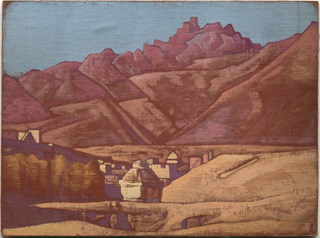 Leh, Ladakh, 1925 بواسطة نيكولاس رويريتش
