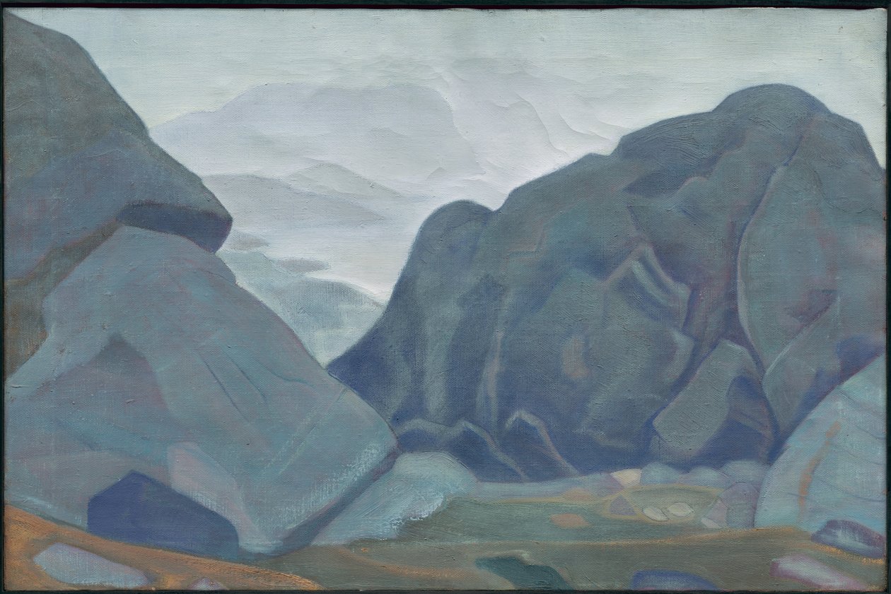 Monhegan ، مين ، سلسلة "Ocean" ، 1922 بواسطة نيكولاس رويريتش
