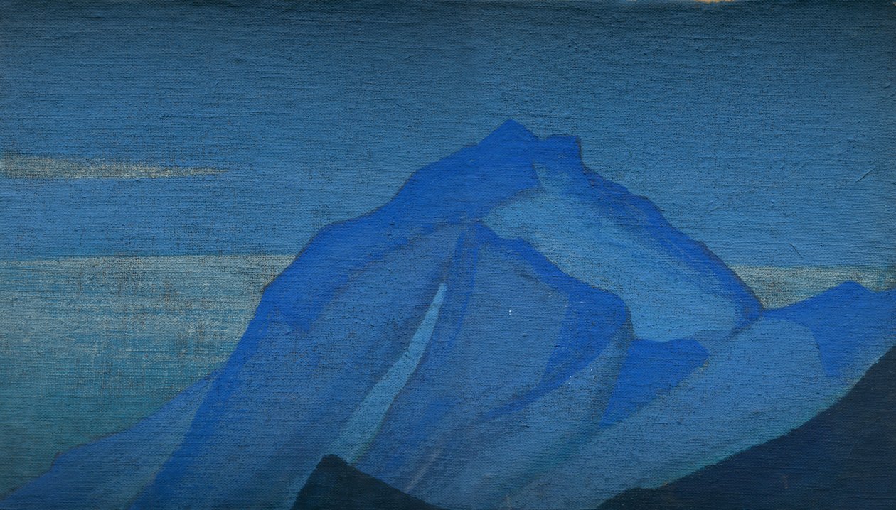 دراسة الجبل ، ج .1929 بواسطة نيكولاس رويريتش