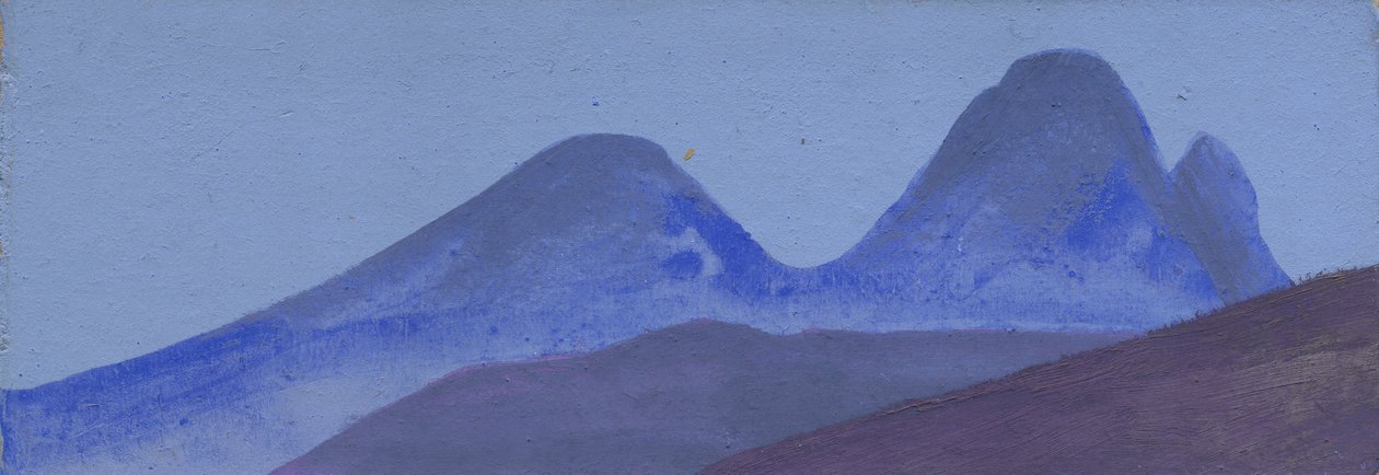 دراسة الجبل ، c.1936-47 بواسطة نيكولاس رويريتش