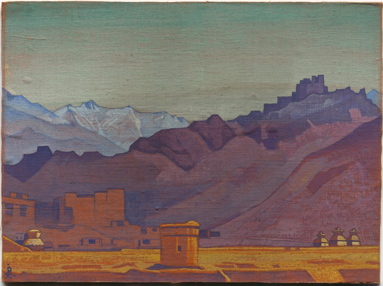 الطريق إلى التبت ، 1925 بواسطة نيكولاس رويريتش