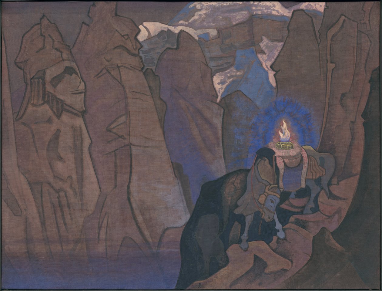 كنز العالم ، سلسلة "بلده" ، 1924 بواسطة نيكولاس رويريتش