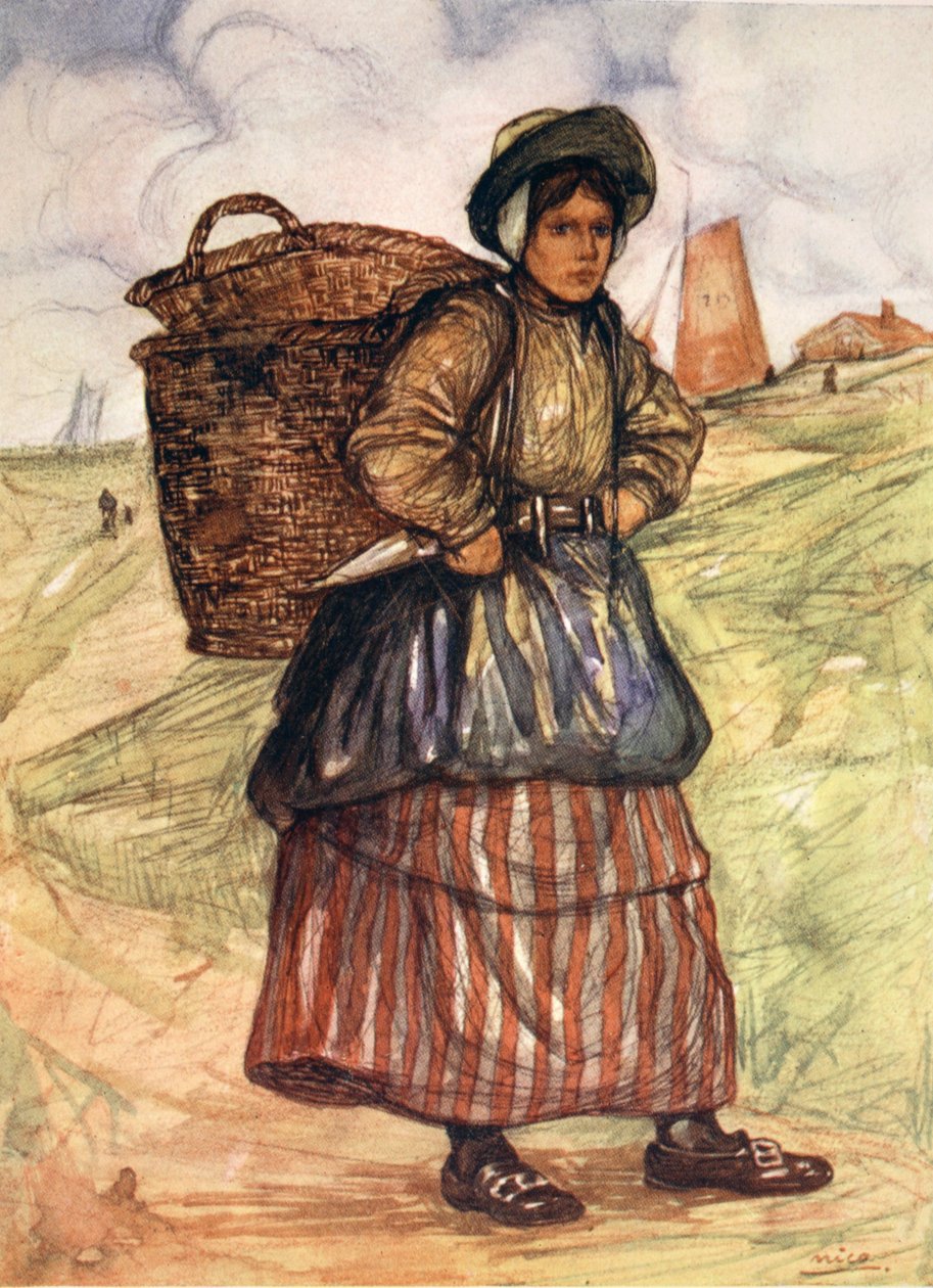 صياد سمك زاندفورت 1904 بواسطة نيكو جونجمان