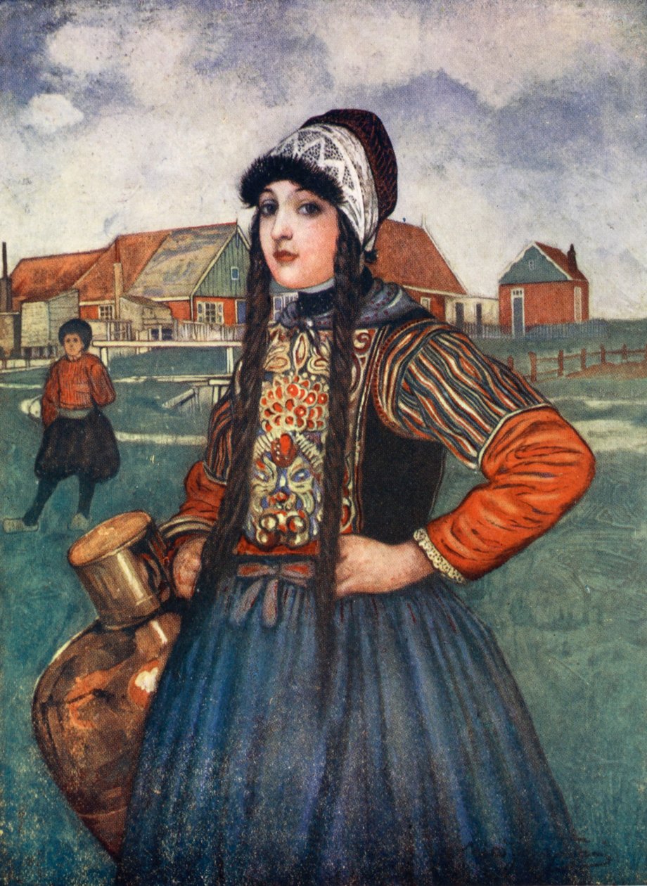 فتاة ماركن ، 1904 بواسطة نيكو جونجمان