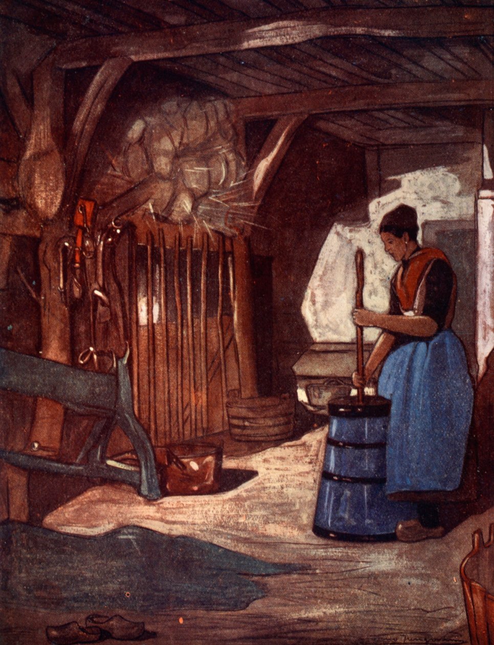 تمزق في Elspeet ، 1904 بواسطة نيكو جونجمان