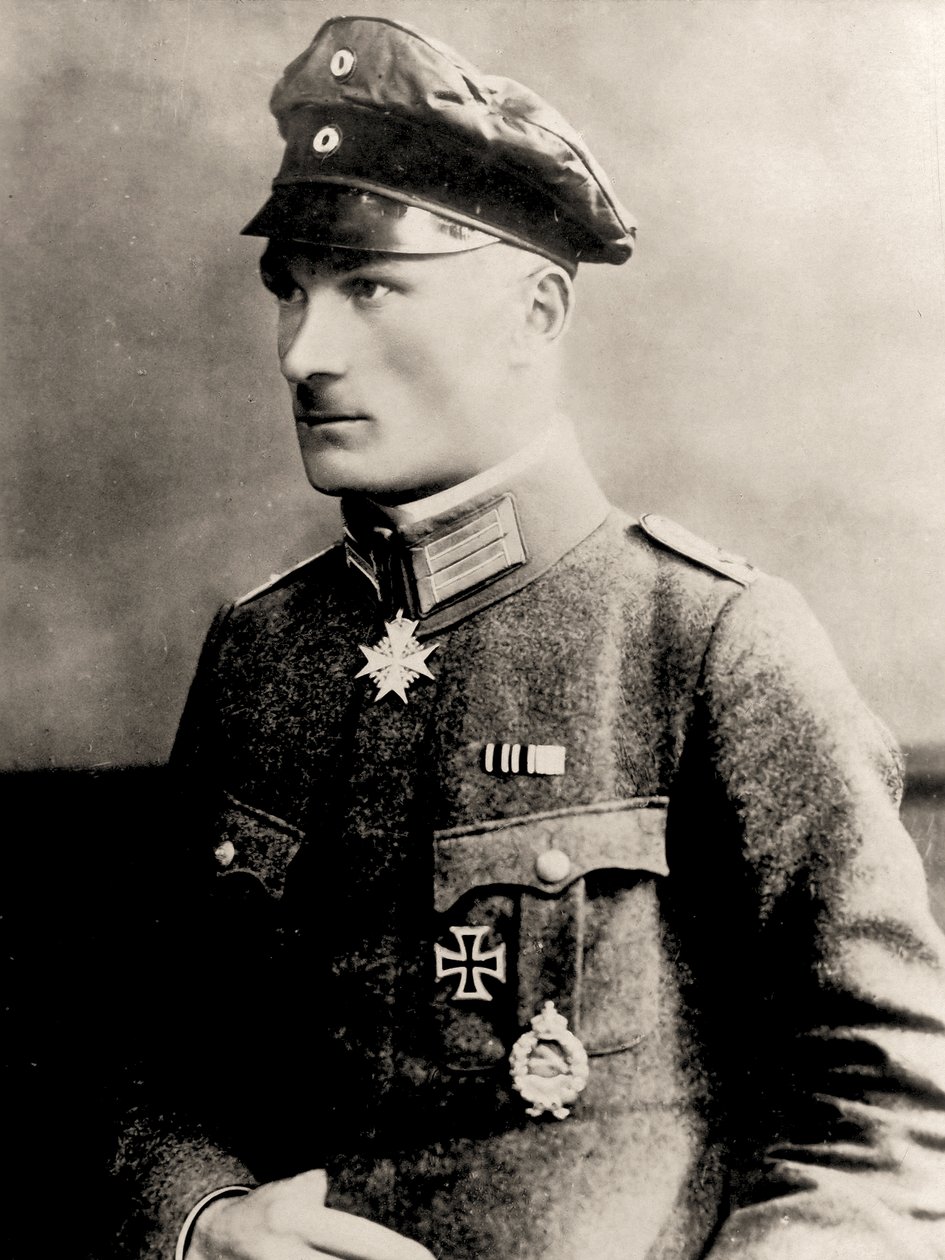 صورة لمانفريد فون ريشتهوفن ، حوالي عام 1915 (صورة) بواسطة نقولا بيرشيد