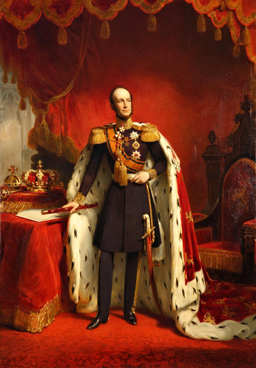 صورة وليام الثاني الهولندي (1792-1849) بواسطة نيكولاس بينيمان