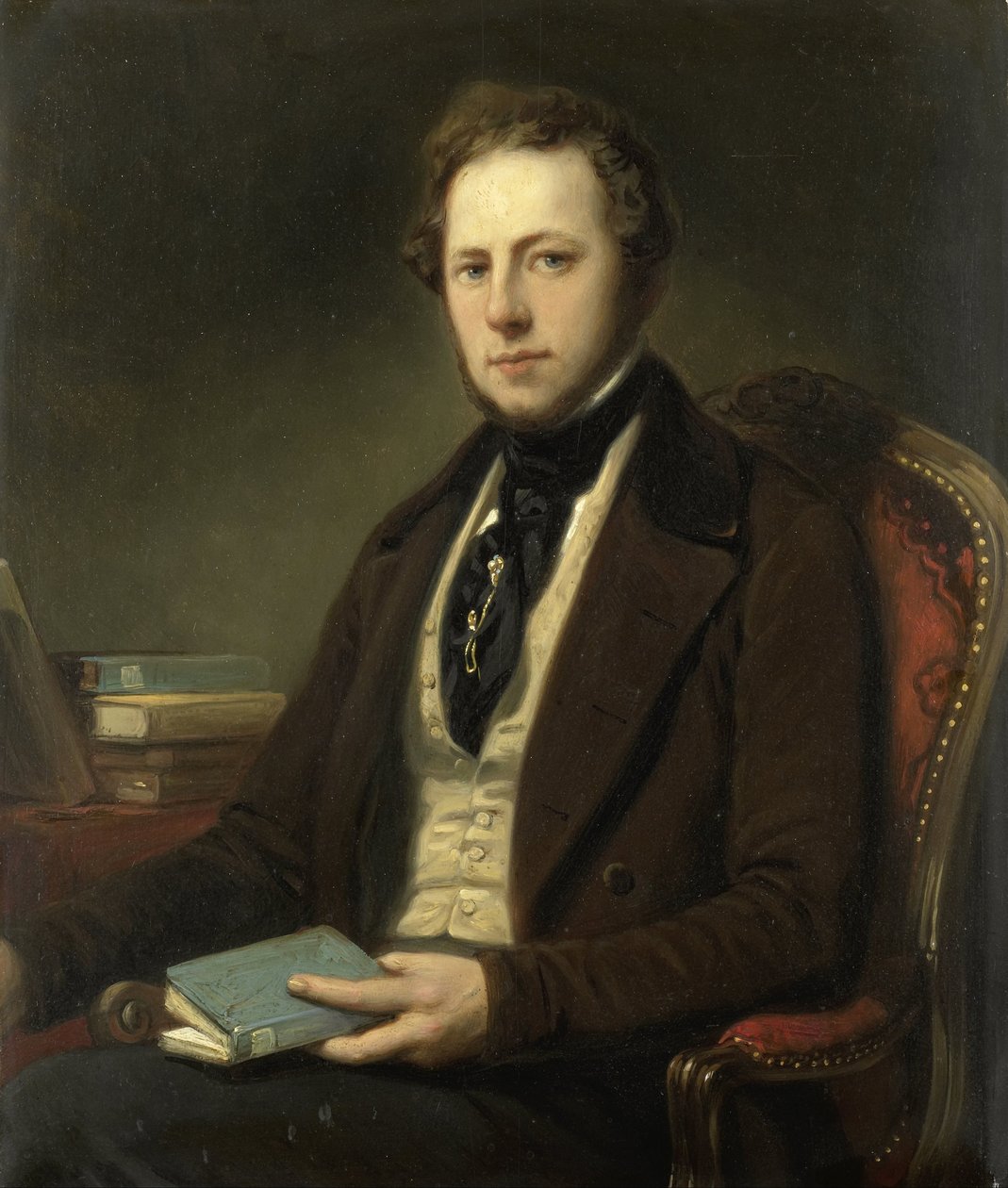 صورة لرجل ، ربما بيتروس أوغسطس دي جينيست (1829-1861) بواسطة نيكولاس بينمان (منسوب إلى)