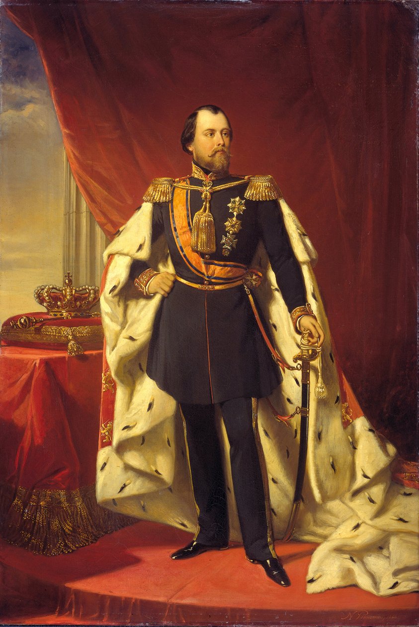 وليام الثالث 1817-1890 ، ملك هولندا ، 1856 بواسطة نيكولاس بينيمان