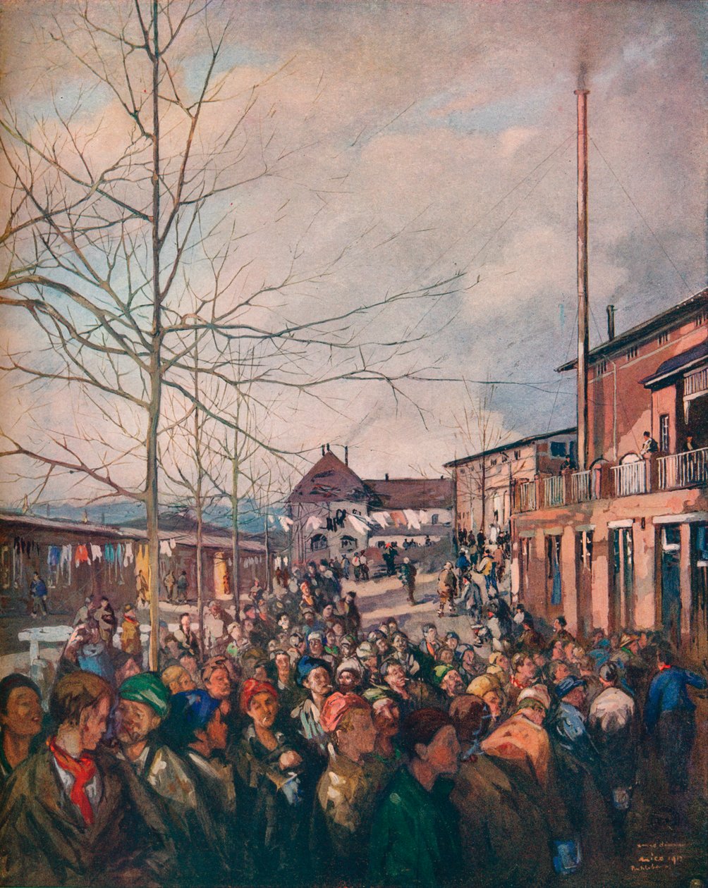 معسكر سجن روهليبن ، عشاء عيد الميلاد ، 1917 بواسطة Nicolaas Wilhelm Jungmann
