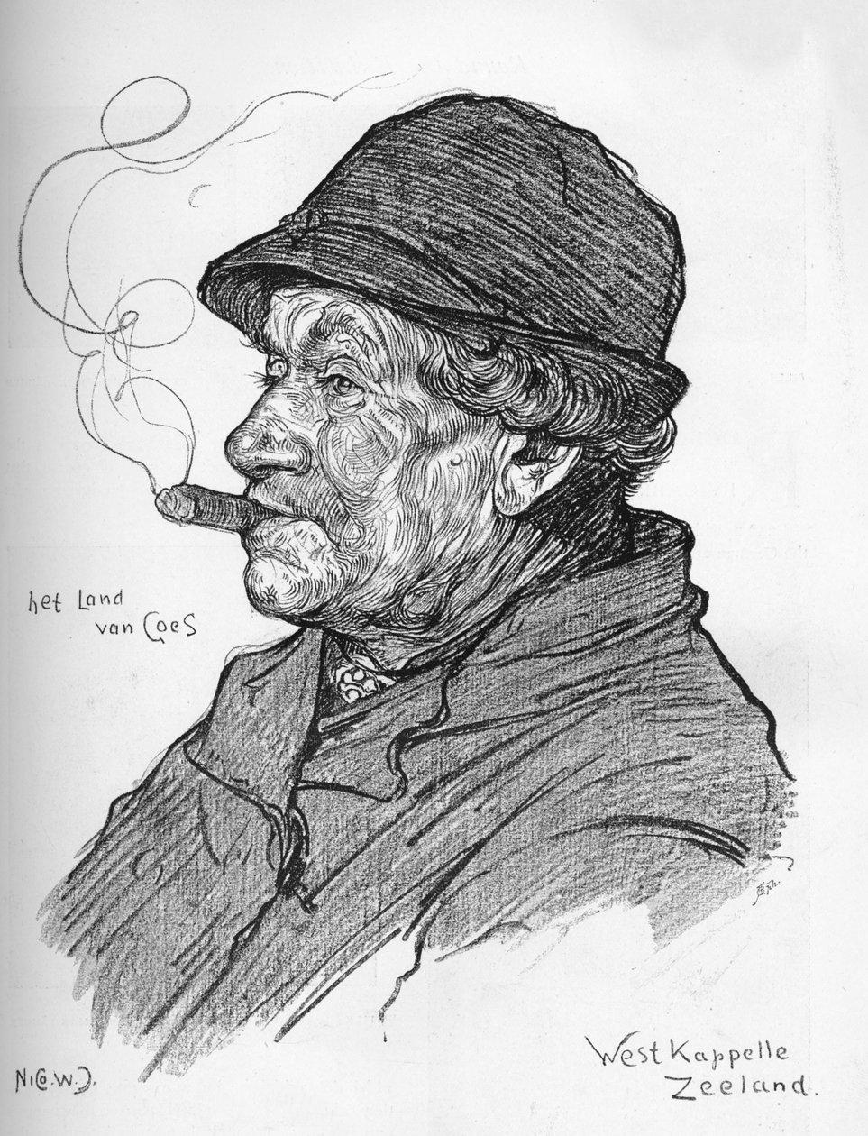 رسم نيكو جونجمان ، ١٩٠٠ بواسطة Nicolaas Wilhelm Jungmann