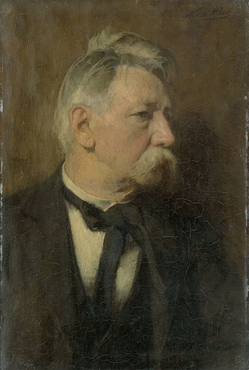 ويليم ستيلنك الثاني (1856-1928). مصصم جرافك بواسطة Nicolaas van der Waay