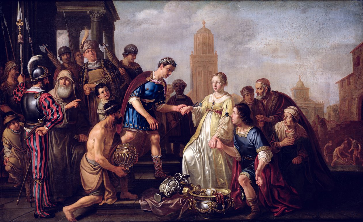 استمرار Scipio (237-183 قبل الميلاد) 1643 بواسطة نيكولايس كورنيليس موييرت