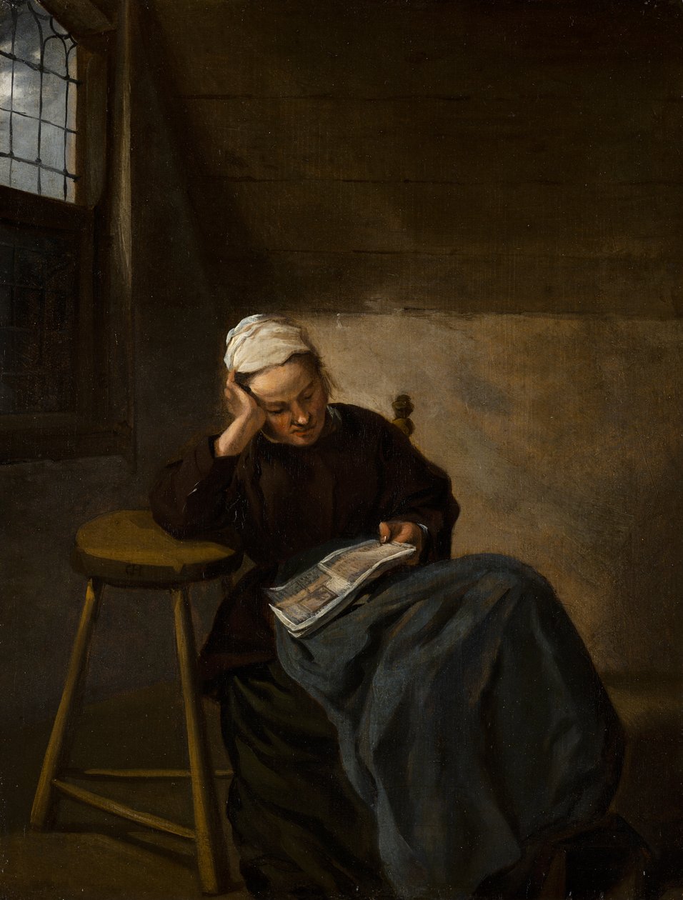 قراءة فتاة ، ج .1660 بواسطة نيكولاس العنق