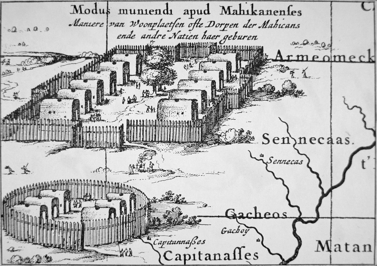 Iroquois Village بواسطة نيكولايس يانش فيشر