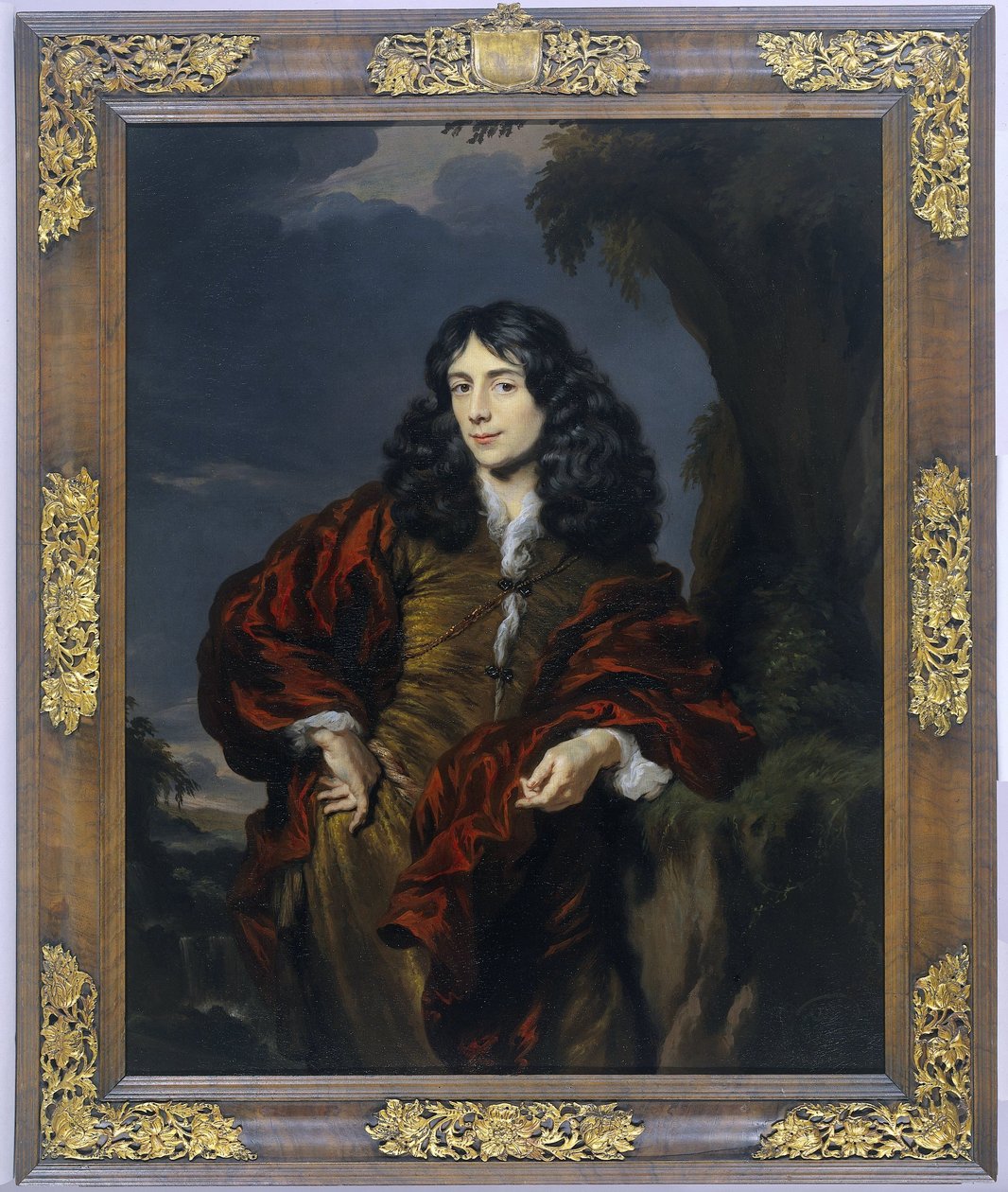 صورة لشاب من المحتمل أن يكون سيمون فان ألفين (1650-1730) بواسطة نيكولايس مايس