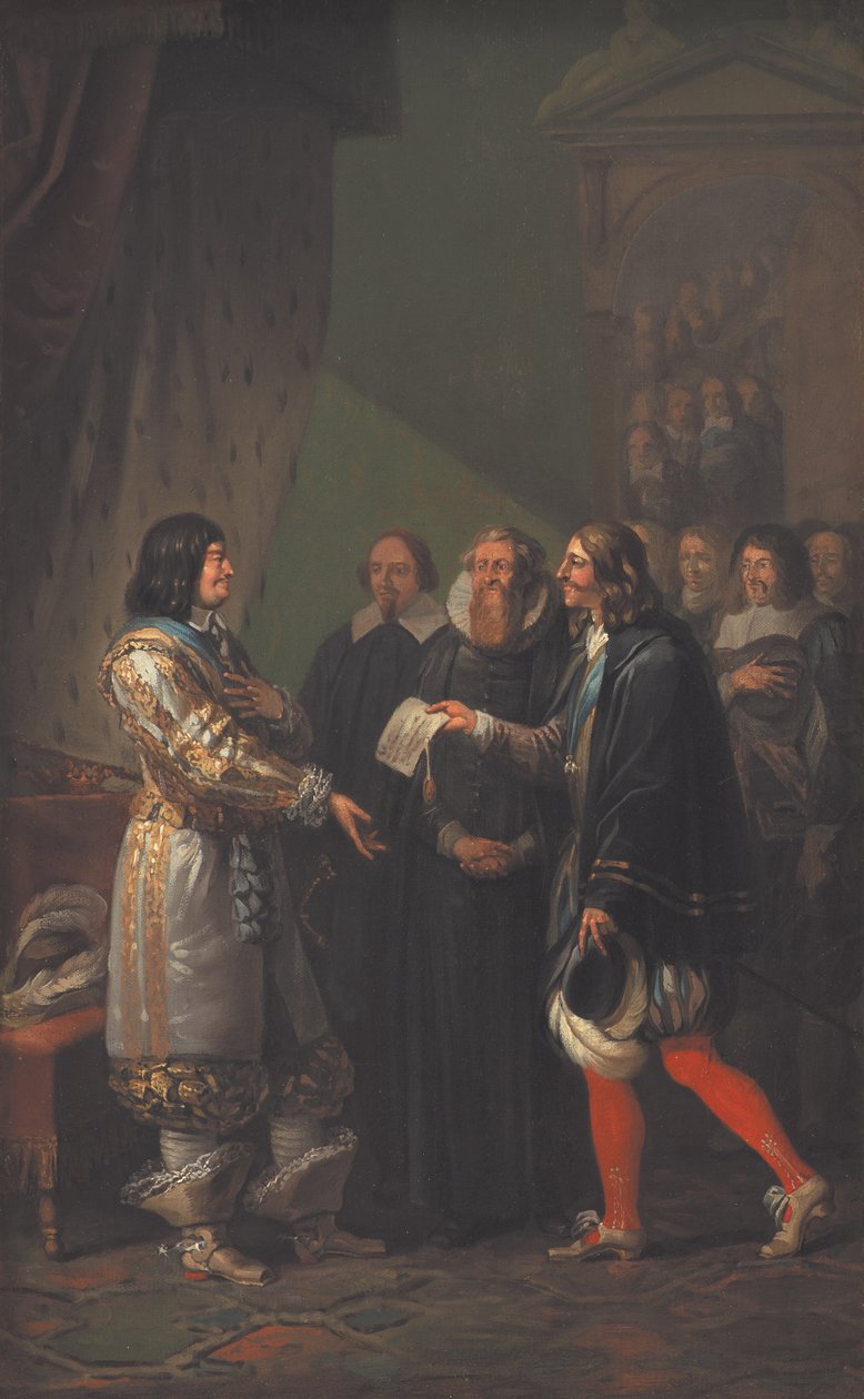ملكية مطلقة تم تعيينها إلى فريدريك الثالث ملك الدنمارك عام 1660 ، 1783. بواسطة نيكولاي أبراهام أبيلغارد