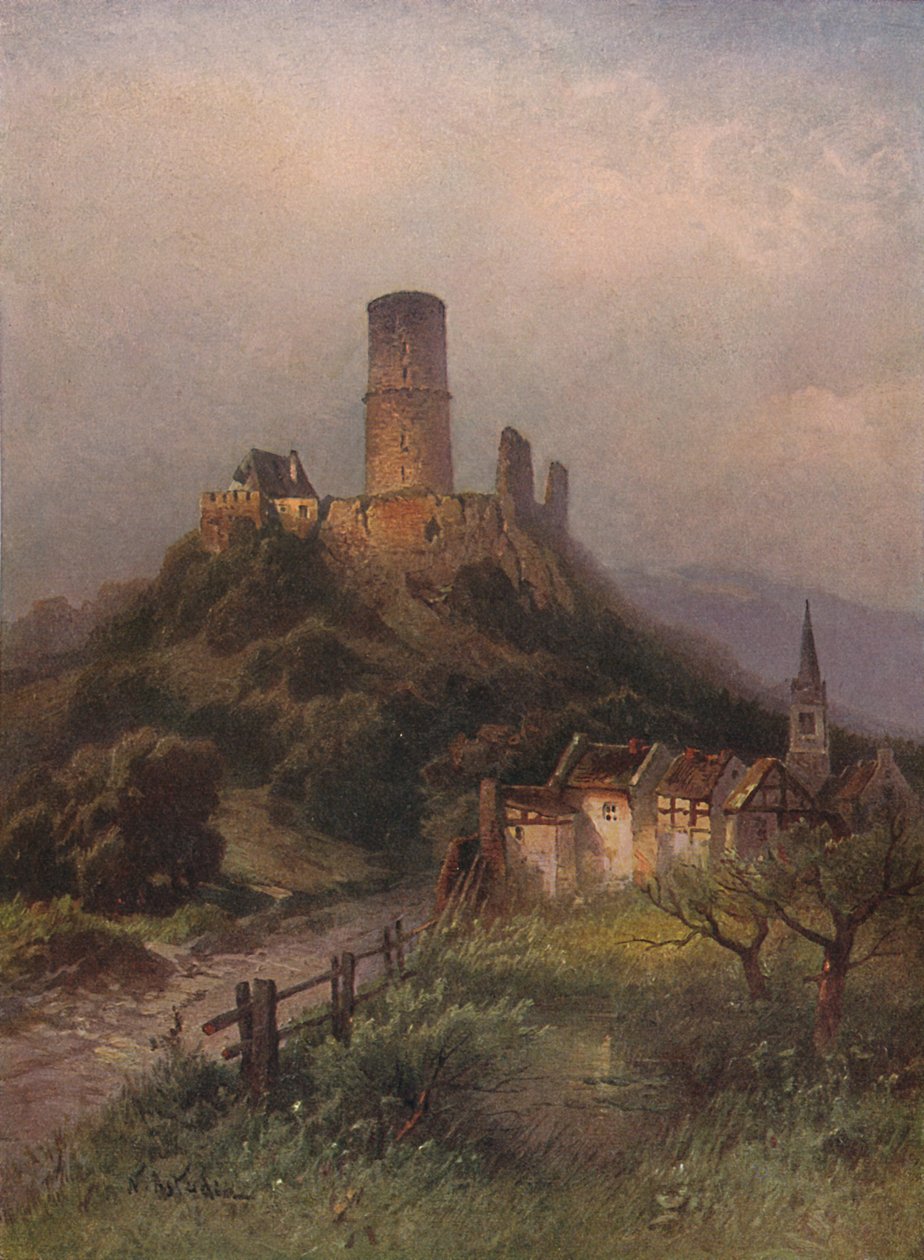 يموت Godesburg ، قلعة Godesburg ، 1923. بواسطة نيكولاي أستودين