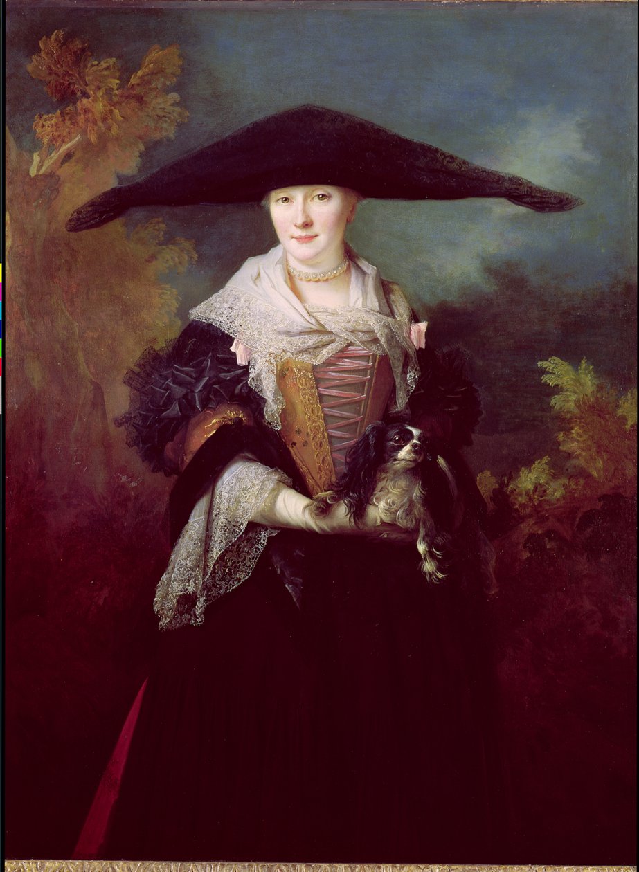 La Belle Strasbourgeoise ، ربما الصورة الزواجية لأخت الفنانة ماري إليزابيث ، 1703 بواسطة نيكولاس دي لارجيليير