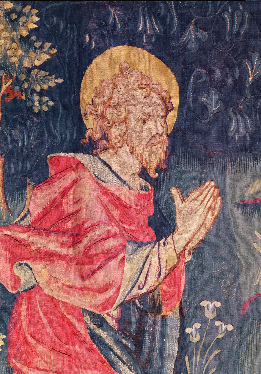 سانت جون ، التفاصيل من نسيج نهاية العالم ، 1373-87 (نسيج) بواسطة نيكولاس باتايل