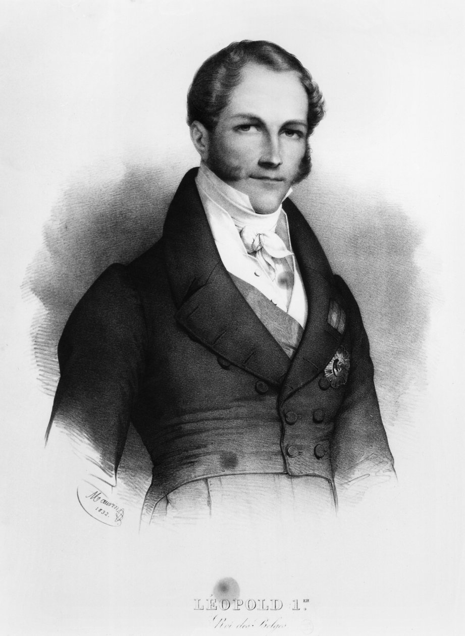 صورة ليوبولد الأول (1790-1865) لساكس كوبورغ-جوثا ، 1832 بواسطة نيكولاس أوستاش مورين