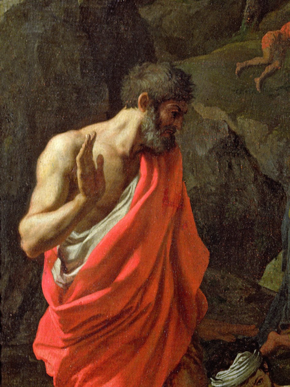 تجمّع منّا ، 1637-9 (تفاصيل 91031) بواسطة نيكولاس بوسين