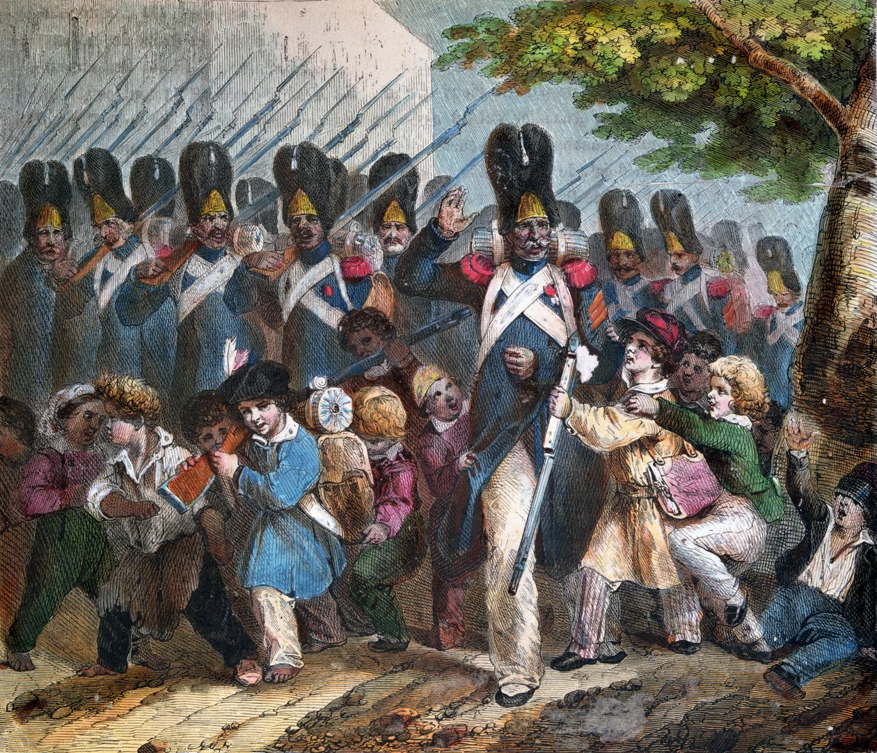 غريناديون نابليون الأول (1769-1821) ، ج. 1820 بواسطة الكسندر جبرائيل (بعد) ديكامبس