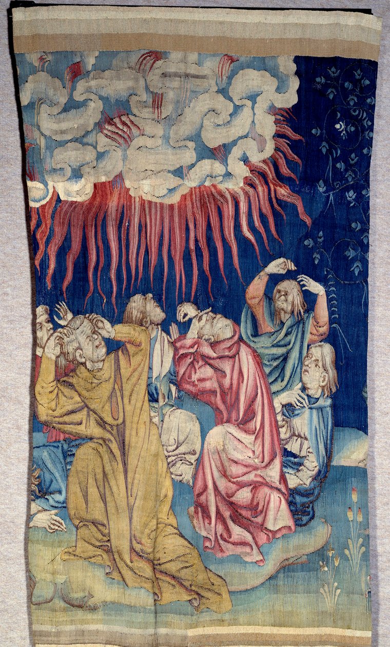 ستارة الرؤيا (١٣٧٣-١٣٨٣): نار السماء (عتمة). نسيج لنيكولاس باتاي (1330-1405) بواسطة نيكولاس باتايل