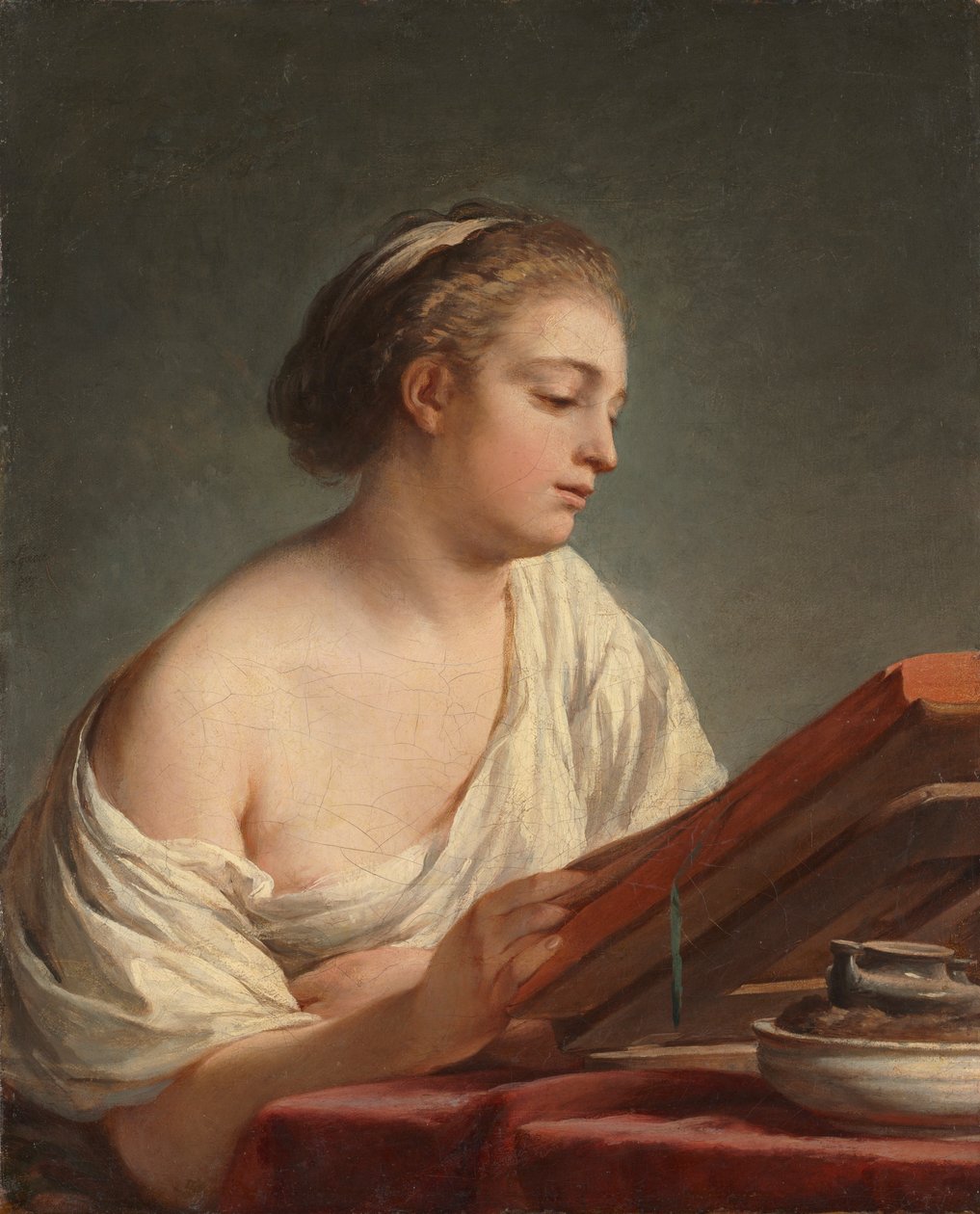 امرأة تقرأ 1769. بواسطة نيكولاس برنار ليبيسي