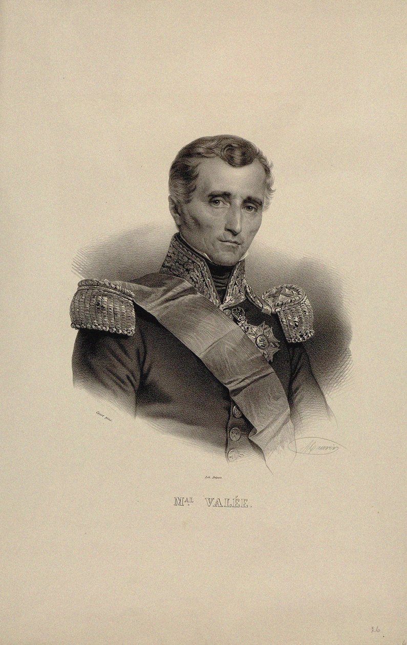 صورة لسيلفان تشارلز ، كونت فالي 1773-1846. بواسطة نيكولاس أوستاش مورين