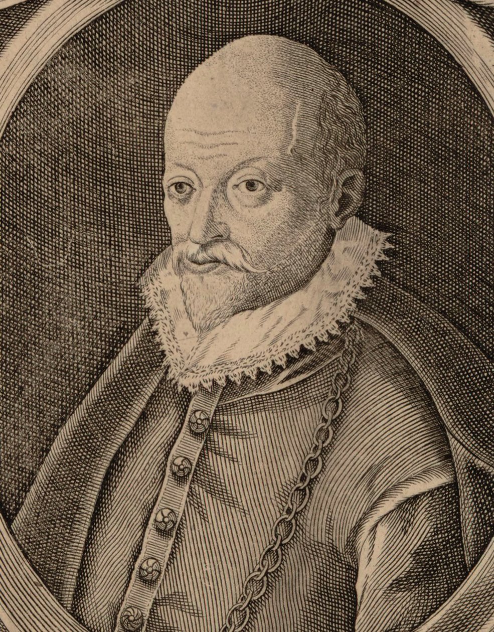 صورة للملحن Roland de Lassus 1532-1 بواسطة نيكولا الثالث دي لارميسين