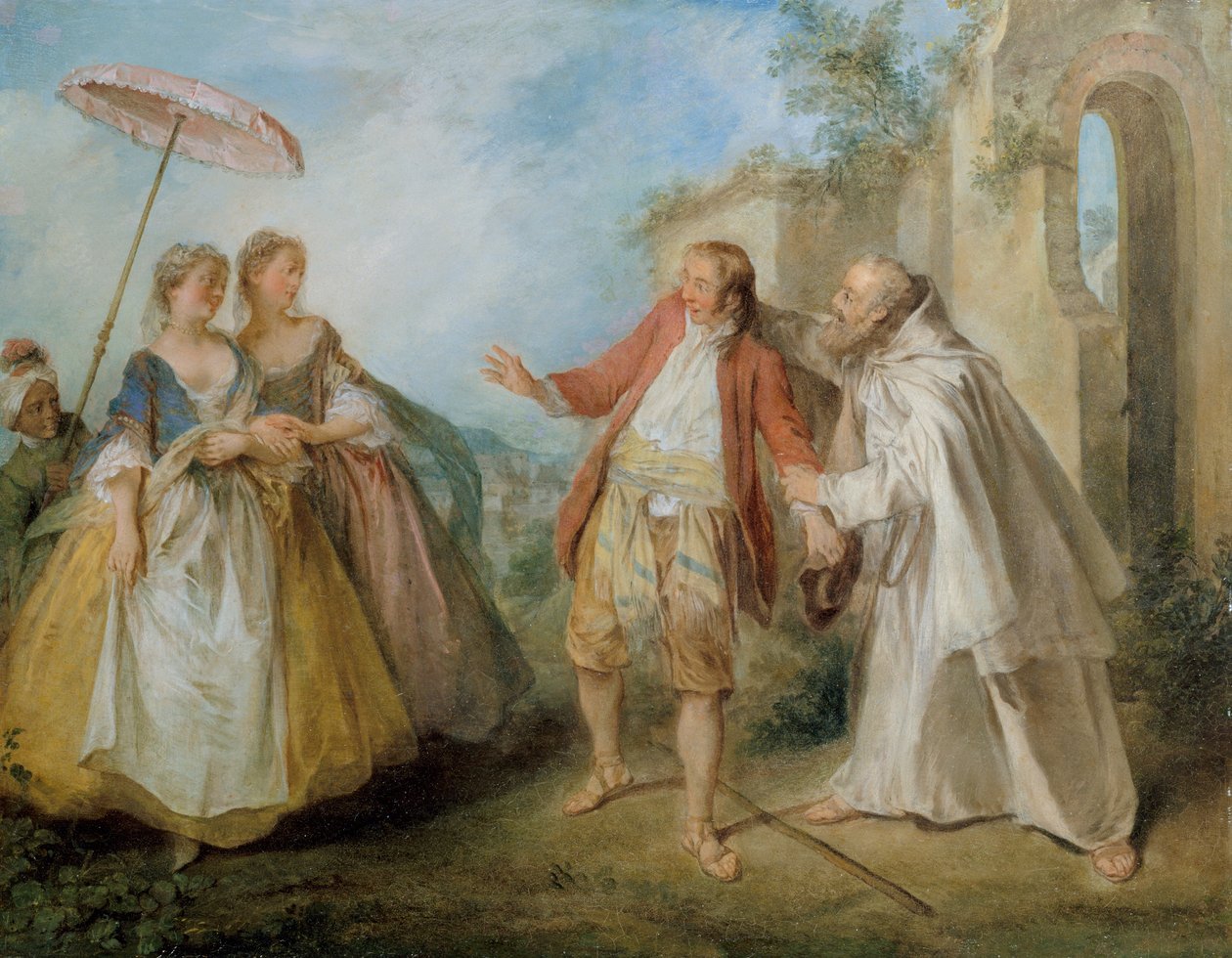 الأخ فيليب إيز ، كاليفورنيا. 1736. بواسطة نيكولاس لانكريت