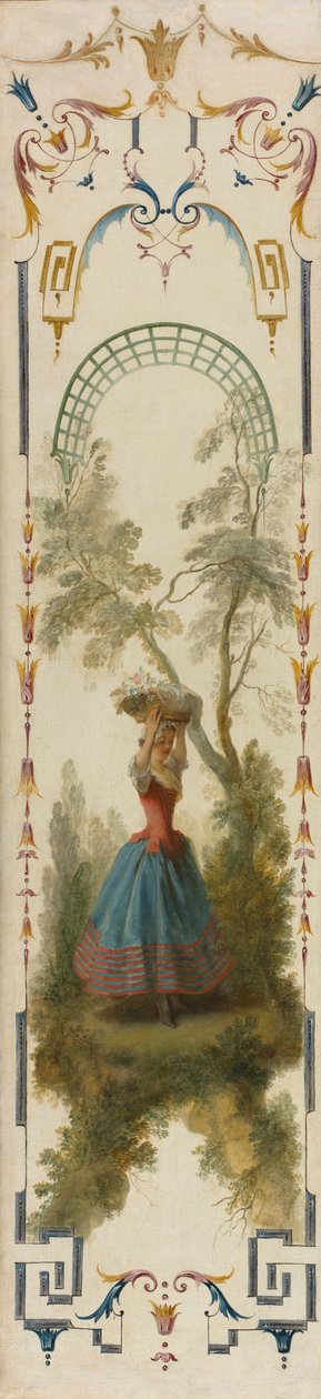 البستنة ، ج. 1723-1727. بواسطة نيكولاس لانكريت