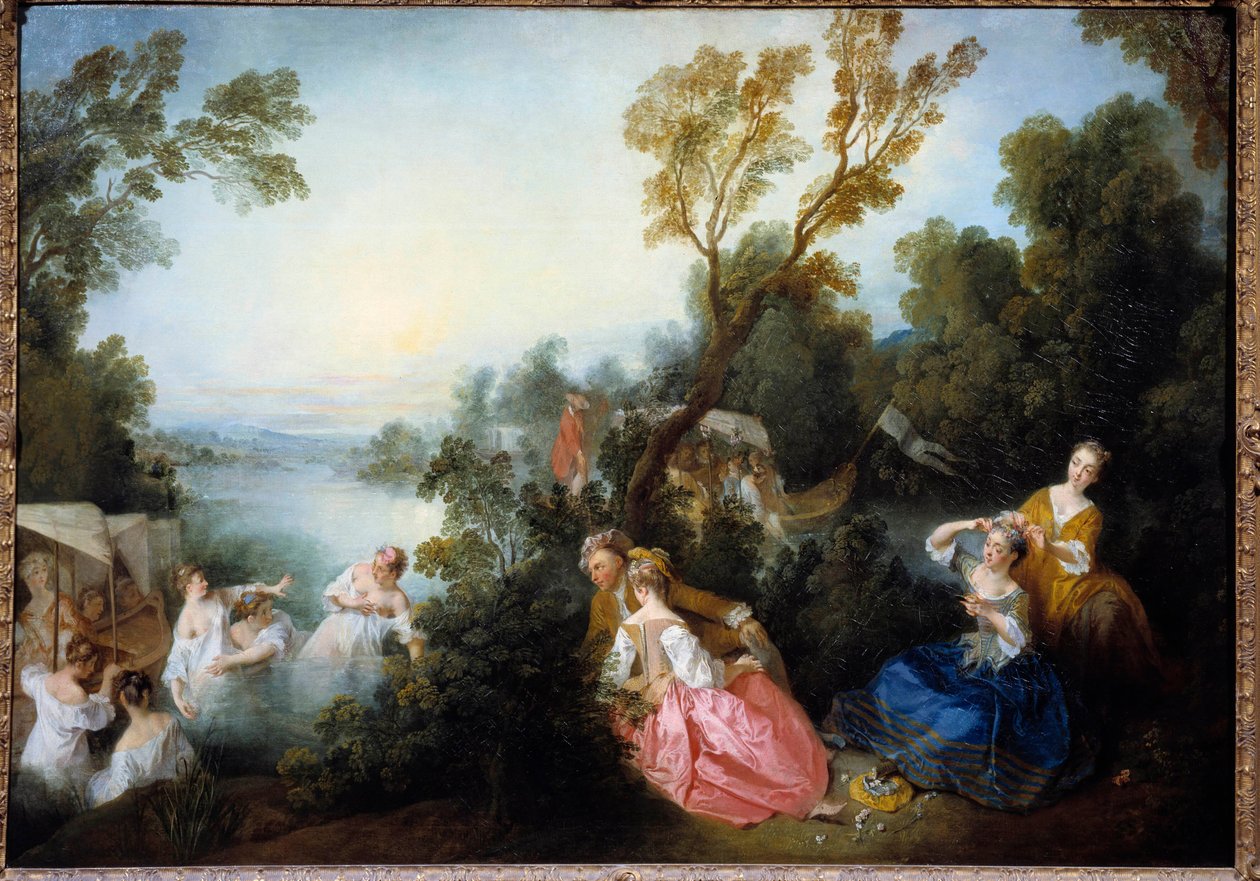 رسم نيكولا لانكرت (1690-1743) بواسطة نيكولاس لانكريت